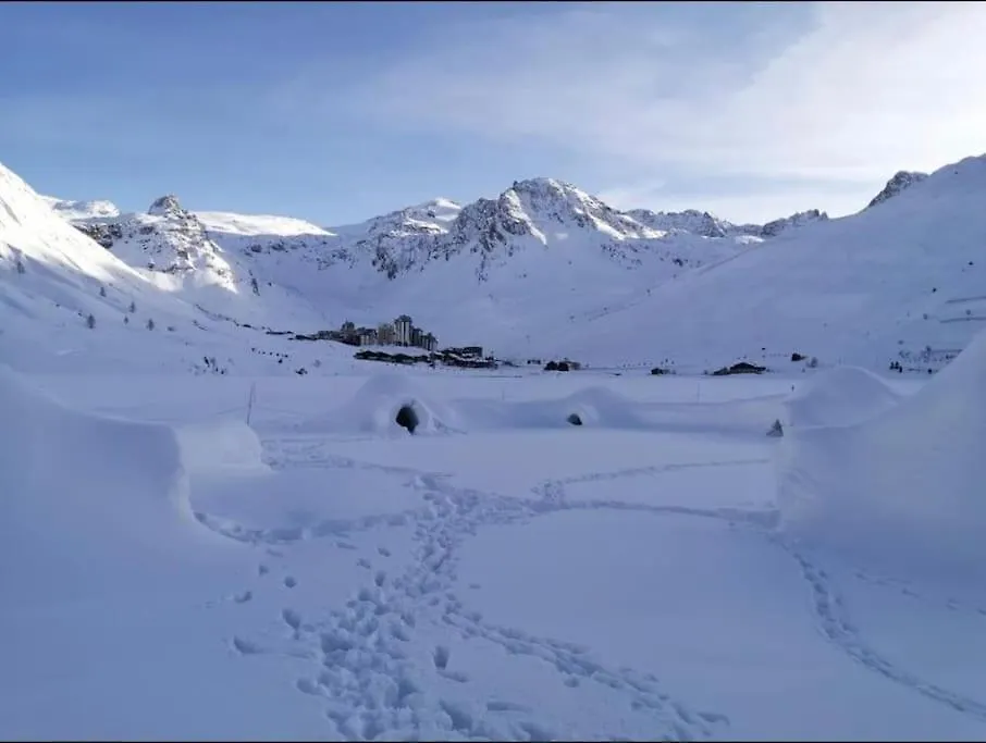 Apartman Tignes Le Lac, Au Pied Des Pistes, Ski In-Out.